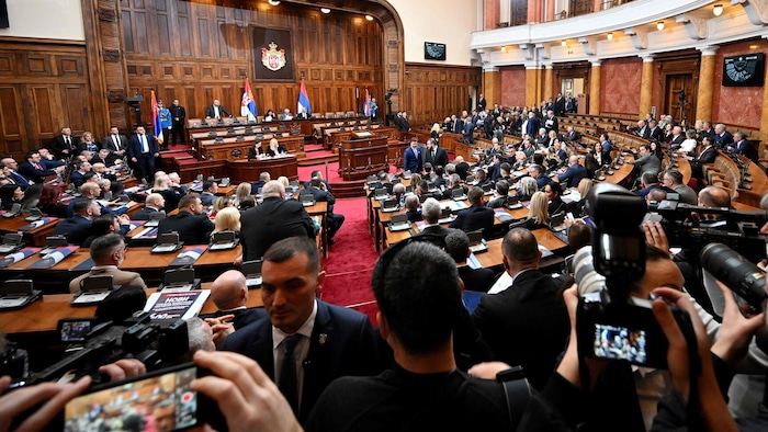 Das serbische Parlament ist aufgelöst worden.