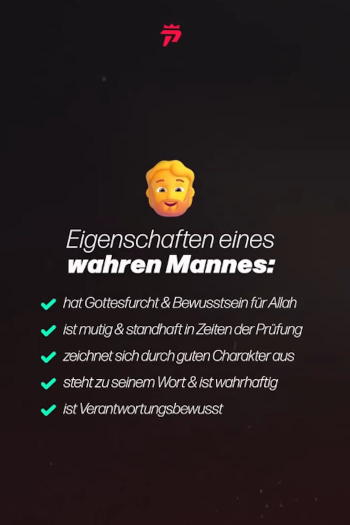 Klare Regeln für den Mann