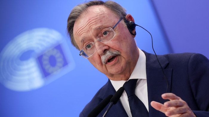 Ceutas Präsident Juan Jesús Vivas weiß nicht, wie viele Migranten sich derzeit in der Exklave ...