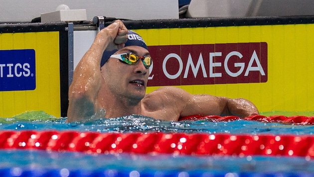 Para-Schwimmer Andreas Ernhofer holte bei der EM in Kocaeli erstmals in seiner Karriere Gold.