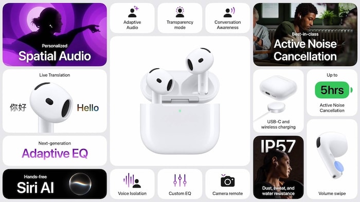 Die neuen AirPods kommen zeitgleich mit dem neuen iPhone in den Handel.