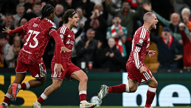 Liverpool is celebrating a perfect start to the Champions League campaign.