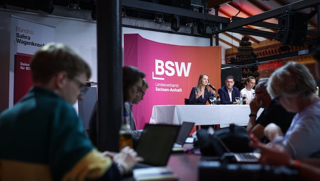 Das Bündnis Sahra Wagenknecht (BSW) wird mit der AfD erste Gespräche führen.