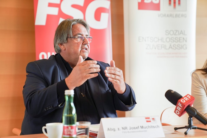 Josef Muchitsch war zu Besuch im Ländle.