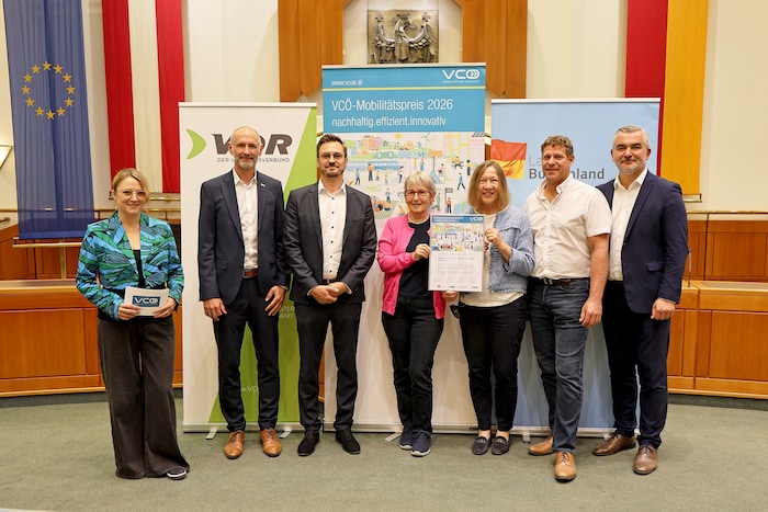 Preisträger Initiative „Gemeinsam unterwegs“ in der Marktgemeinde Litzelsdorf: VCÖ-Expertin ...