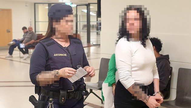 Die junge Frau sitzt momentan eine Strafhaft ab – die sich nach dem Prozess jetzt noch ...