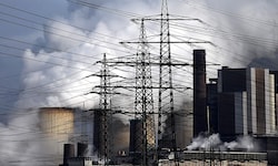 Ein Kohlekraftwerk im deutschen Bundesland Nordrhein-Westfalen