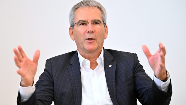 „Es geht sich nicht mehr aus“, sagt Hartwig Löger, Chef der VIG (Wiener Städtische, Donau ...