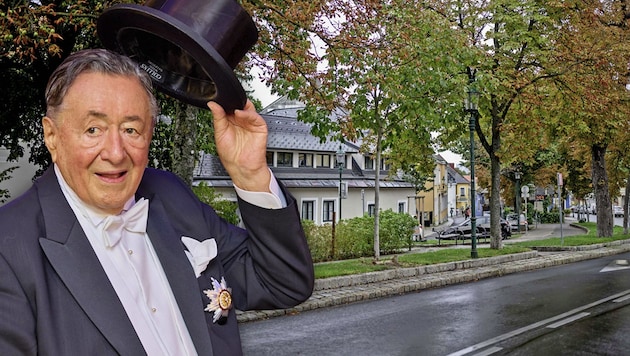 Der Grinzinger Anger in Döbling sollte zum Richard-Lugner-Platz werden. Daraus wird – vorerst – ...