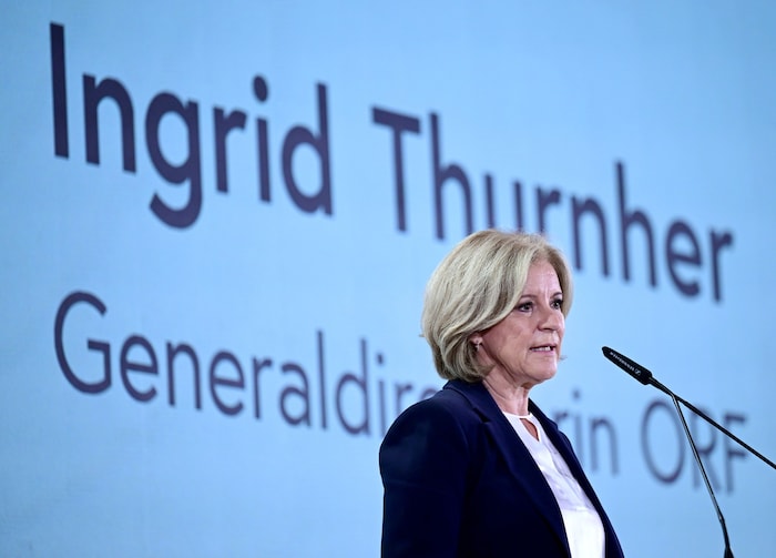 Thurnher wandte sich mit mahnenden Worten an die Teilnehmer des „Zukunftsforums“