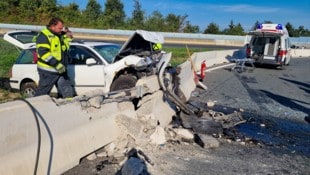 Die Kontrolle endete in einem schweren Unfall