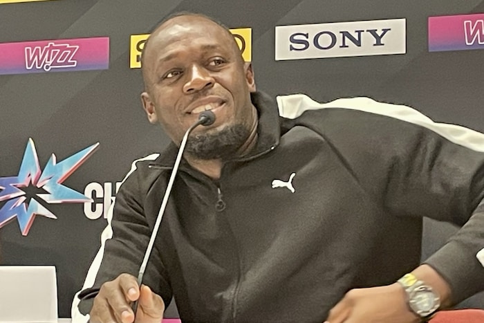 Usain Bolt in Budapest
