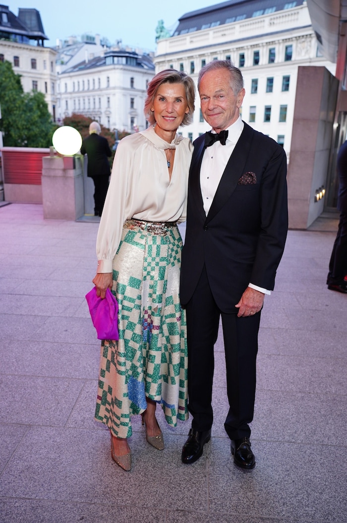 ...oder Top-Banker Andreas Treichl mit Ehefrau Desirée Treichl-Stürgkh.