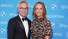 Magnus Brunner und Eva Brunner beim alljährlichen Fundraising Dinner der Albertina.