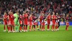 Großer Jubel bei den Bayern-Stars
