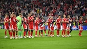 Großer Jubel bei den Bayern-Stars