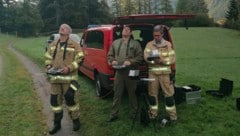 Bei der Suche werden auch Drohnen eingesetzt (Symbolbild)