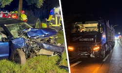 Der heftige Crash forderte insgesamt fünf Verletzte.