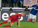 Nicolas Seiwald (li.) und Co. waren gegen Como chancenlos.
