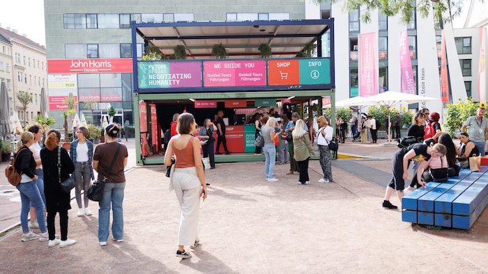 Infopoint am OK Platz