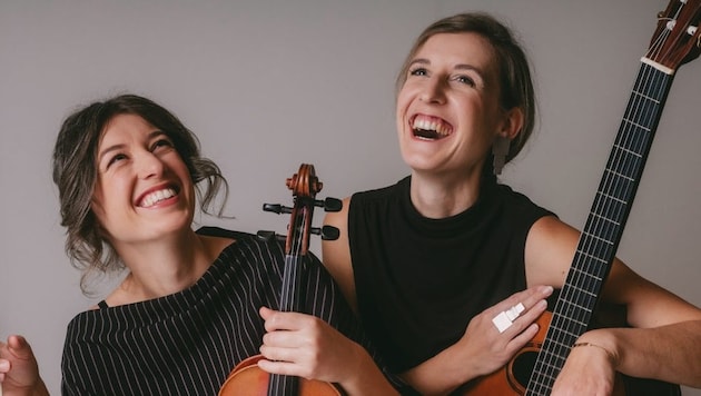Sara und Mira Gregorič sind am 13. September (11 Uhr) beim Sonntagsmahlern in Maiernigg zu Gast.