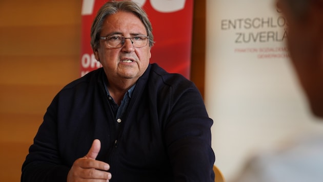 Josef Muchitsch verteidigt das österreichische Pensionssystem und glaubt daran, dass es noch ...