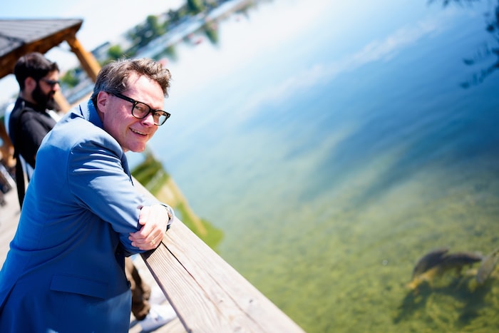 Stadtrat Jürgen Czernohorszky freut sich über die magische Grenze von zwei Millionen Besuchern