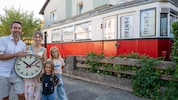 Für Familie Morri ist die Straßenbahn etwas Besonderes.