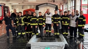15 Mitglieder aus vier Feuerwehren der Landeshauptstadt nahmen an der gemeinsamen Ausbildung der ...