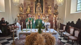 Erntedank in der Propsteikirche Gurnitz: In allen Pfarren wird im Herbst gedankt und gefeiert.