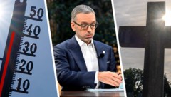 Mit seinen Aussagen zum Klimawandel hat der blaue Parteichef Herbert Kickl Unmut bei ...