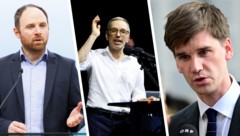 Klaus Seltenheim (SPÖ) und Douglas Hoyos (NEOS) gehen auf Herbert Kickl los.