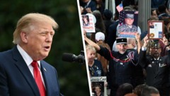 US-Präsident Donald Trump sprach bei seiner Rede zu 9/11 über den Iran-Krieg.