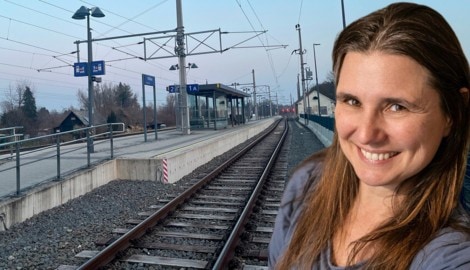 Die letzte Spur der vermissten Steirerin: Suchhunde erschnüffelten am Bahnhof von Wildon ihren ...