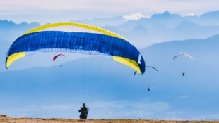 Der Start verlief für eine Paragleiterpiloten nicht wie erhofft (Symbolbild). 