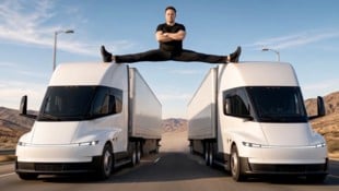 So feiert das Netz den Tesla Semi.