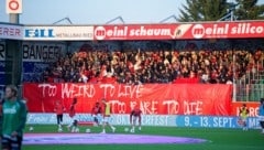 Die Salzburg-Fans in Ried
