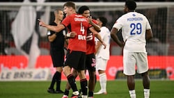 Rennes jubelt gegen Marseille.