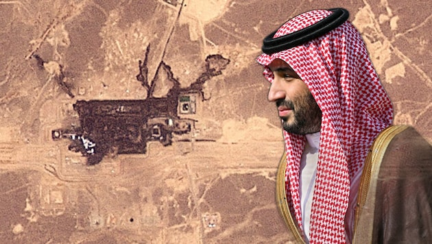 Saudi-Arabien unter De-facto-Staatschef Mohammed bin Salman hat die wichtige Öl-Pipeline nach ...