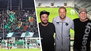 „Krone“-Gewinner Patrick Grissemann (re.) konnte sein Glück kaum fassen: Wacker-Trainer ...