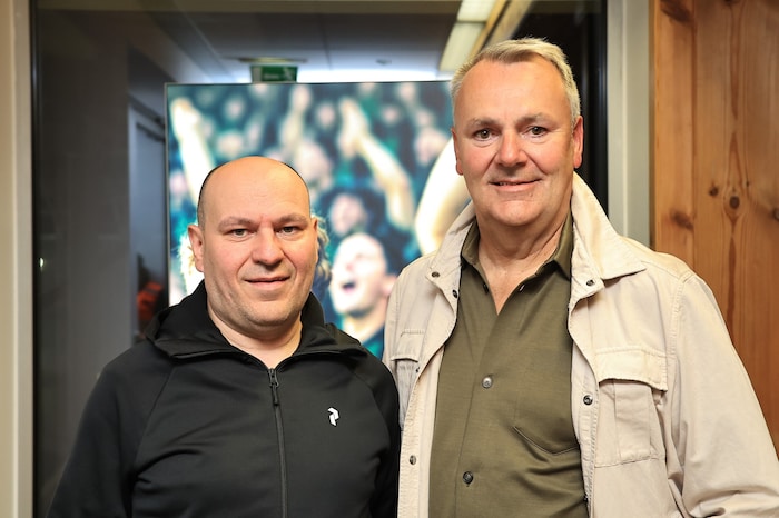 Ulf Schmid (Foodsped) und Christian Auer (Alpenresort Schwarz) – links – fieberten mit.
