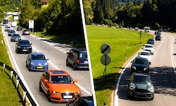 Staus gab es insbesondere auch auf der B179 in Tirol.