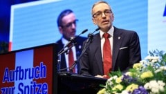 Kickls Rede dauerte über eine Stunde.