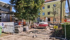 Noch eine Baustelle ist die Schule in Ebenthal – und neue statische Herausforderungen sind ...