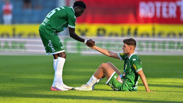 Bei Lustenau will man auch in der Liga wieder auf die Beine kommen.