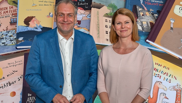 100 kostenlose Bücherpakete: Andreas Kollross und Anna Stacher-Gfall