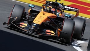 Lando Norris überraschte die Konkurrenz nach schwachen Trainingseinheiten mit der schnellsten ...