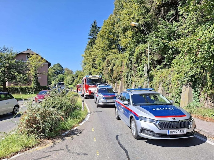 Der Unfall passierte im Kreuzungsbereich der Berthastraße mit der Kärntner Straße.
