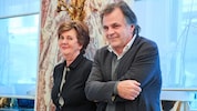 Mit Präsidentin Helga Rabl-Stadler und dem künstlerischen Leiter Markus Hinterhäuser hatten die ...