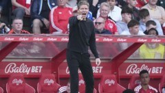 Oliver Glasner feierte den ersten Sieg bei seinem neuen Klub Nottingham Forest.